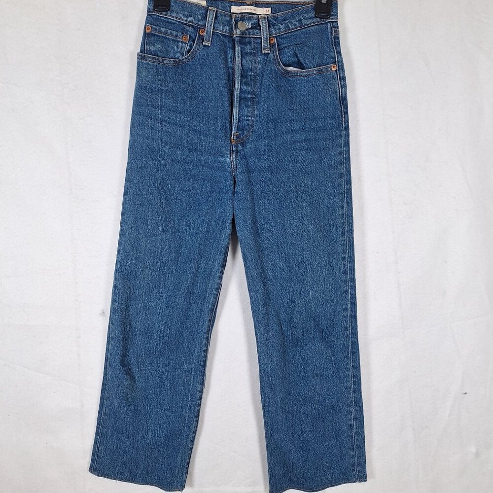 Levi Strauss Ribcage Straight Jeans size 24